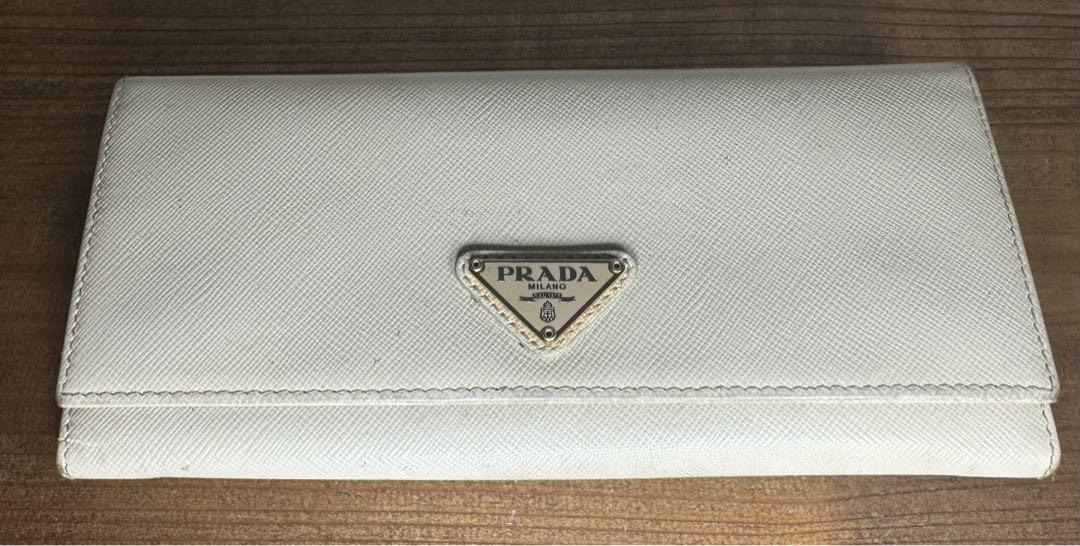 【PRADA】プラダ スモール サフィアーノ 革 財布 White color 三越伊勢丹 | PRADA/プラダ_Women通販 | サフィアーノマルチ