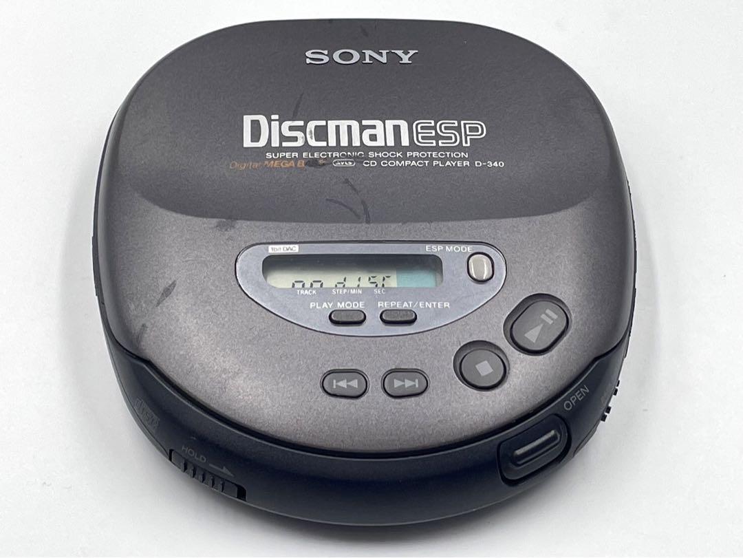 ジャンク SONY D-340 Discman ポータブルCDプレーヤー - メルカリ