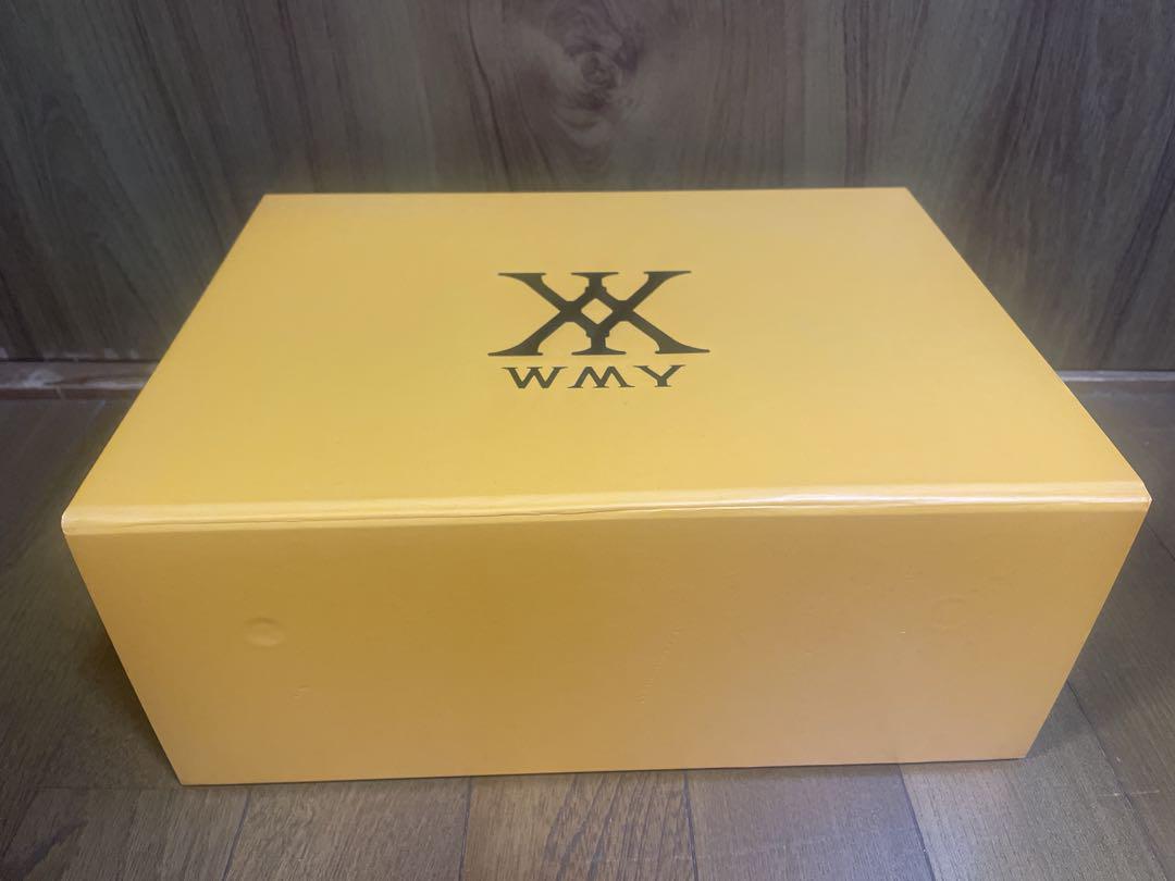 美品:バイカラー本革(日本製) 2way バッグ☆箱、袋付き レディース