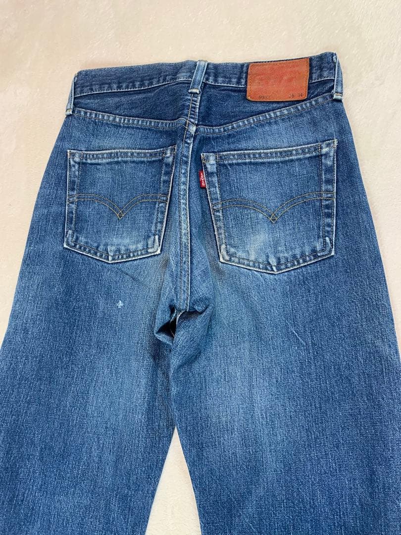 Levi's リーバイス 503BXX W28 復刻版 赤耳 ビッグE 黒カン