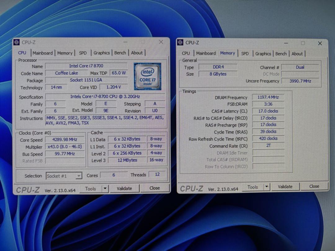 HP 280 G3 第8世代 Core i7 / SSD&HDD / Win11