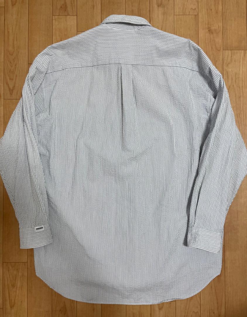 最初期 GOOD ENOUGH シアサッカーシャツ 90sL・GOOD ENOUGH