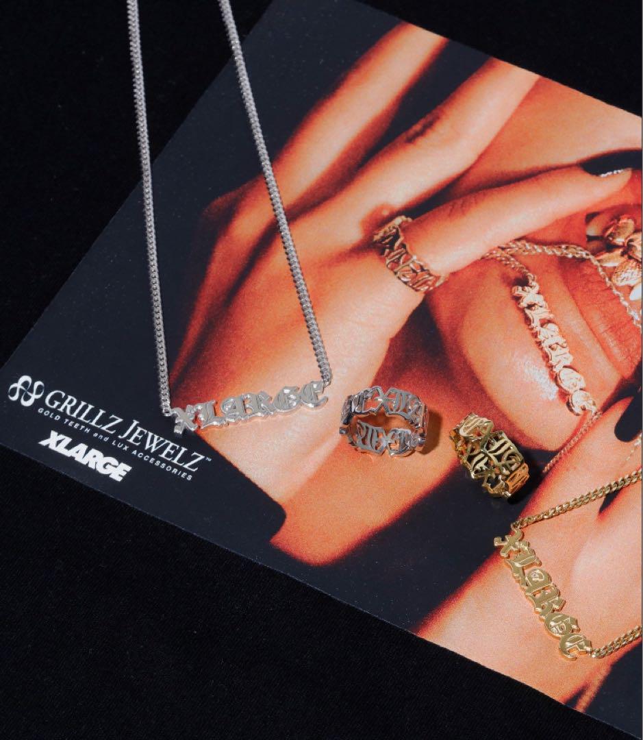 XLARGE×GRILLZ JEWELZ OLD ENGLISH RING