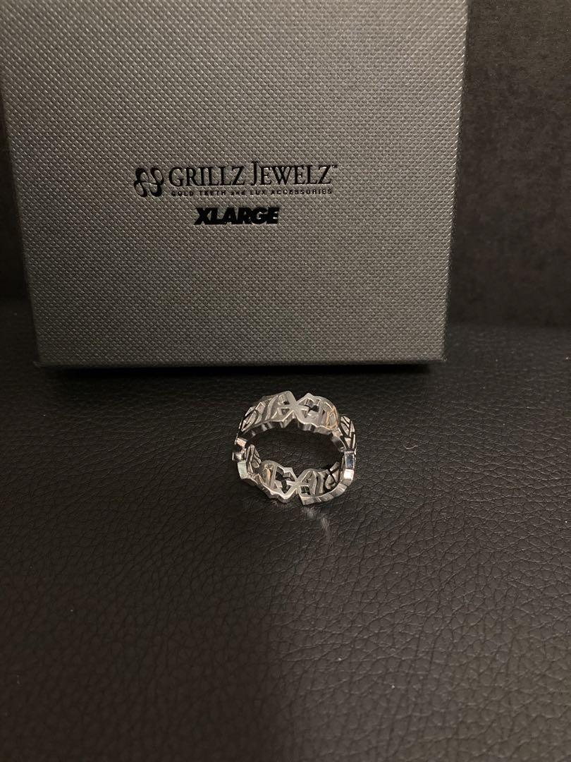 XLARGE×GRILLZ JEWELZ OLD ENGLISH RING