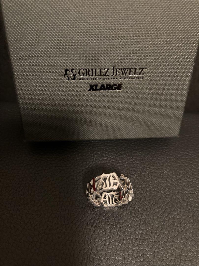 XLARGE×GRILLZ JEWELZ OLD ENGLISH RING