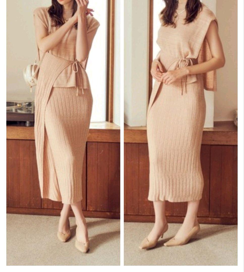 エイミーイストワール ニットワンピース