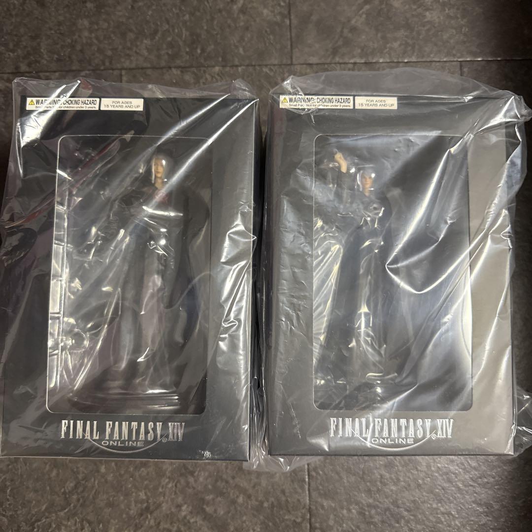 FF14 エメトセルク、ヒュトロダエウスフィギュアセット【送料込】 ファイナルファンタジーXIV エメトセルク ヒュトロダエウス