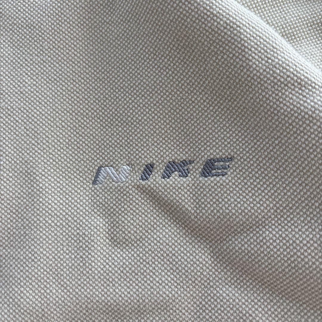 90s 00s NIKE ナイキ スウェット　ハーフジップ ワンポイント M