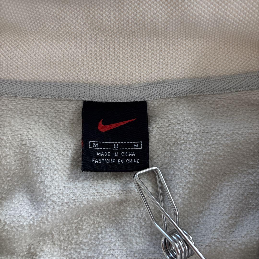 90s 00s NIKE ナイキ スウェット　ハーフジップ ワンポイント M