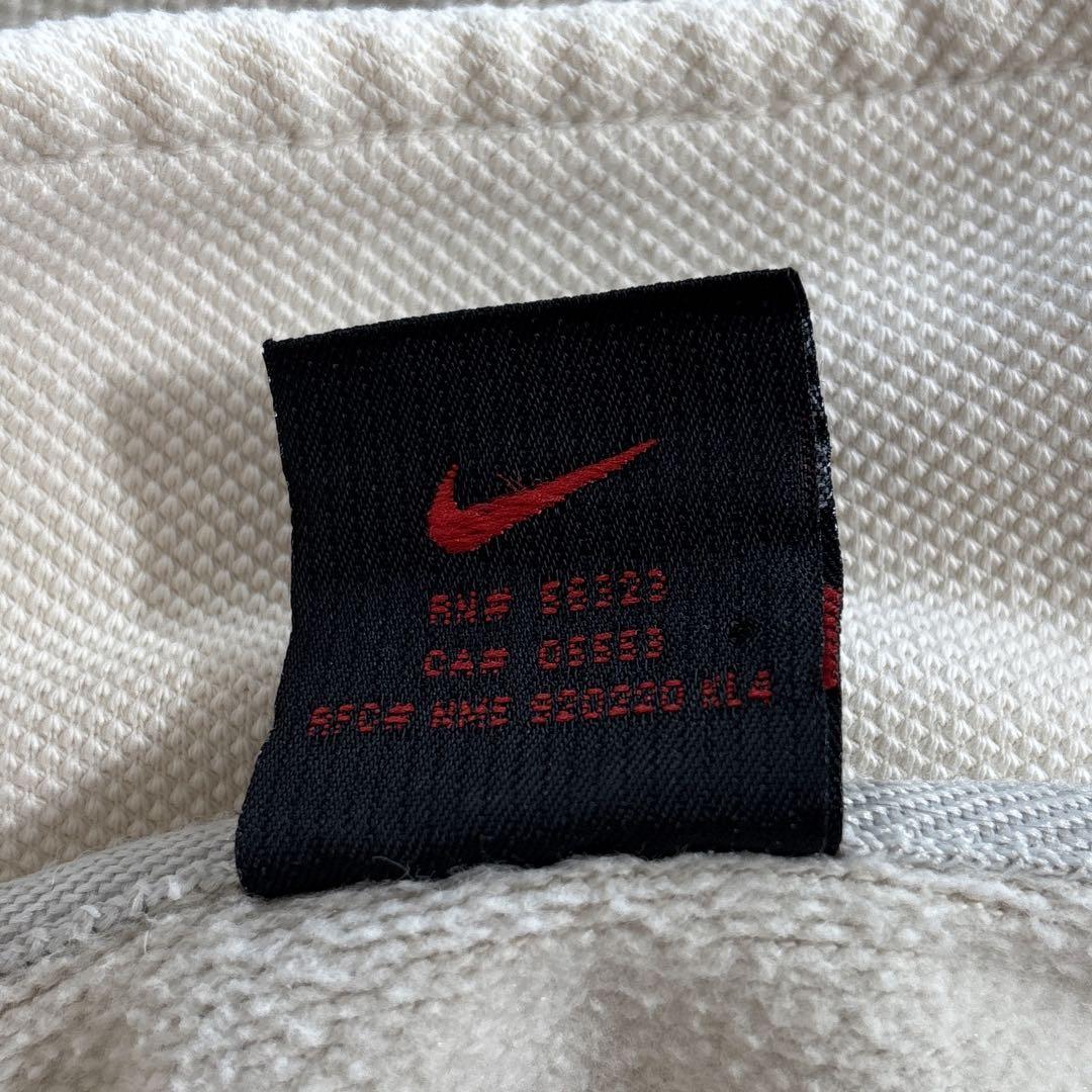 90s 00s NIKE ナイキ スウェット　ハーフジップ ワンポイント M