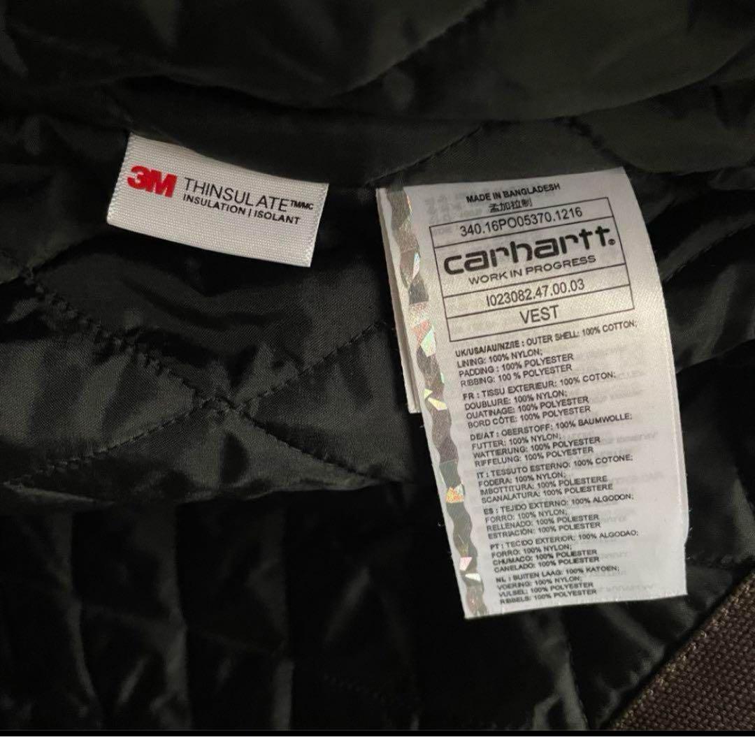Carhartt ベストダック生地
