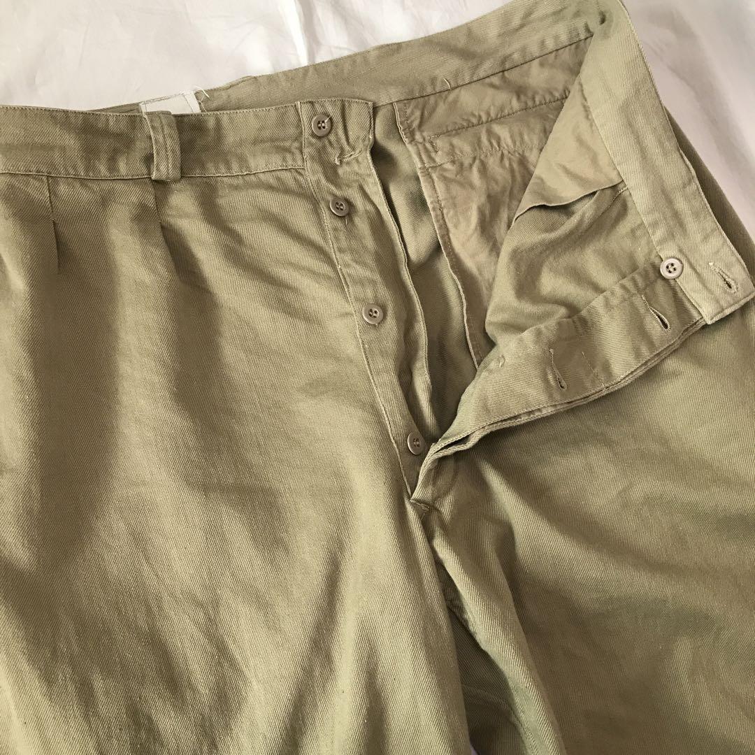 レア【実物／グッドサイズ】美品フランス軍M52 チノパンガゼット