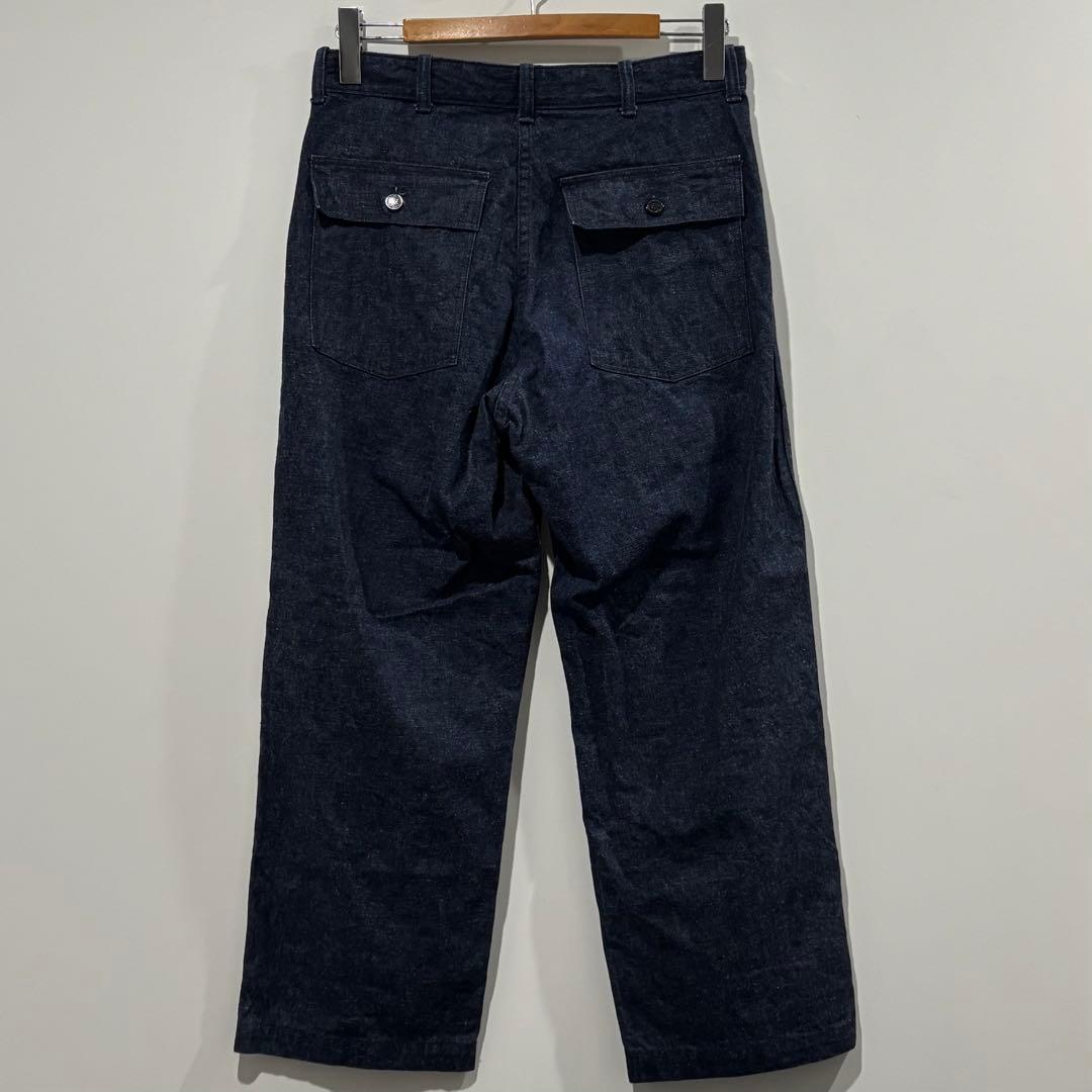 美品 濃紺 ウエアハウス ダブルワークス 13スター デニム ベイカー パンツ 美品 濃紺 ウエアハウス ダブルワークス 13スター デニム ベイカー パンツ