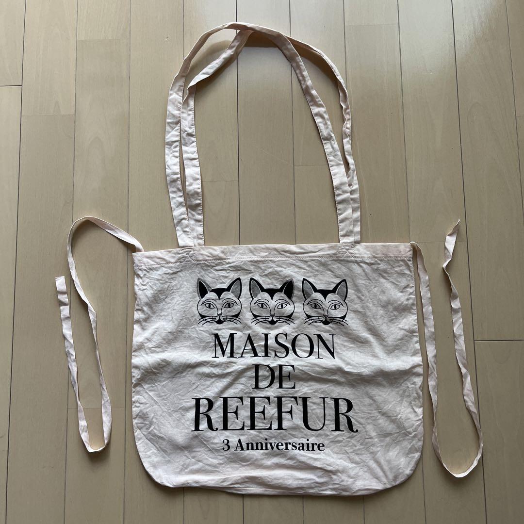 MAISON DE REEFURショッパー猫バッグ3周年まとめ売りリーファー梨花 メゾンドリーファー トートバッグ ショッパー 猫 限定 - メルカリ