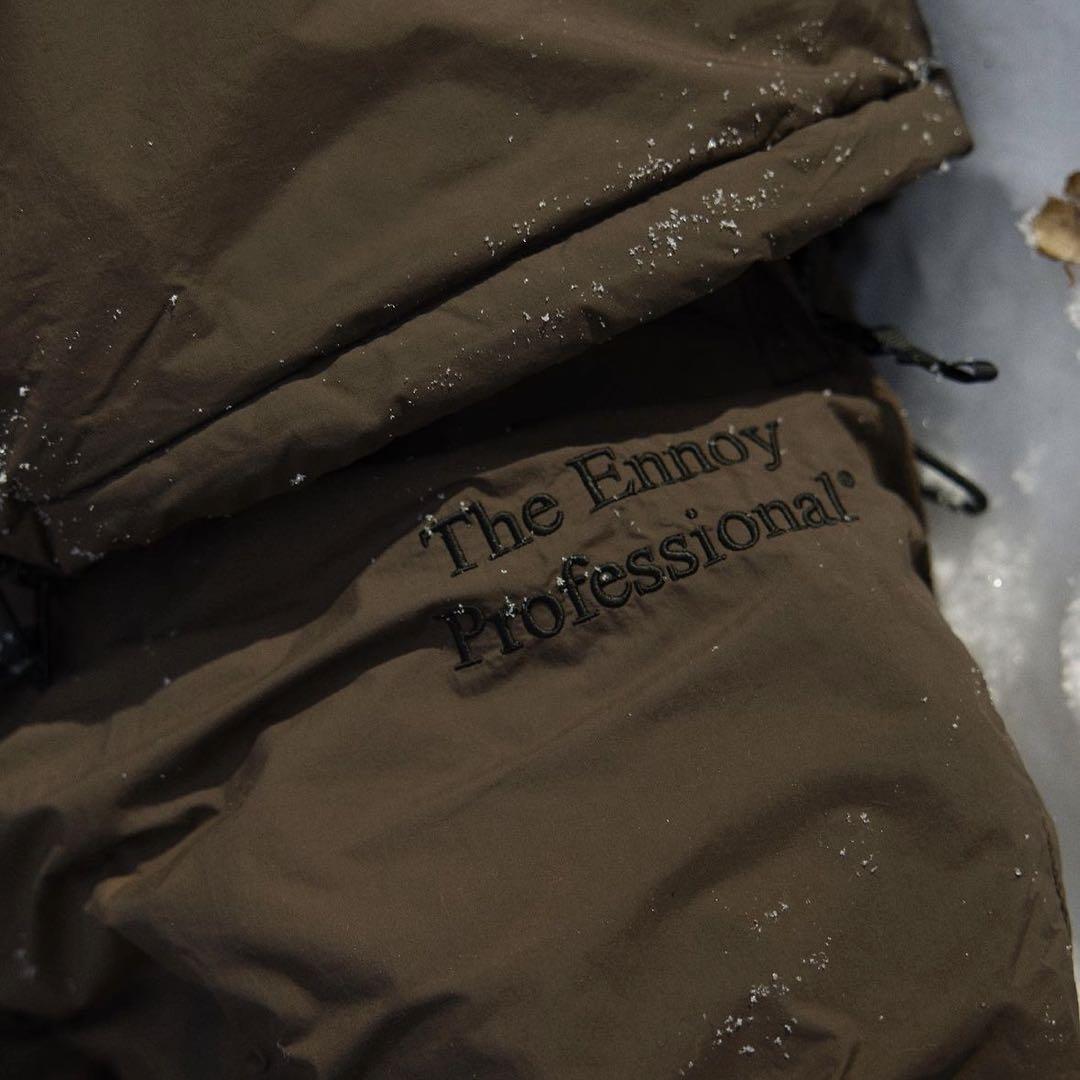 ENNOY NYLON PADDED セットアップ 中綿 シャカ L エンノイ