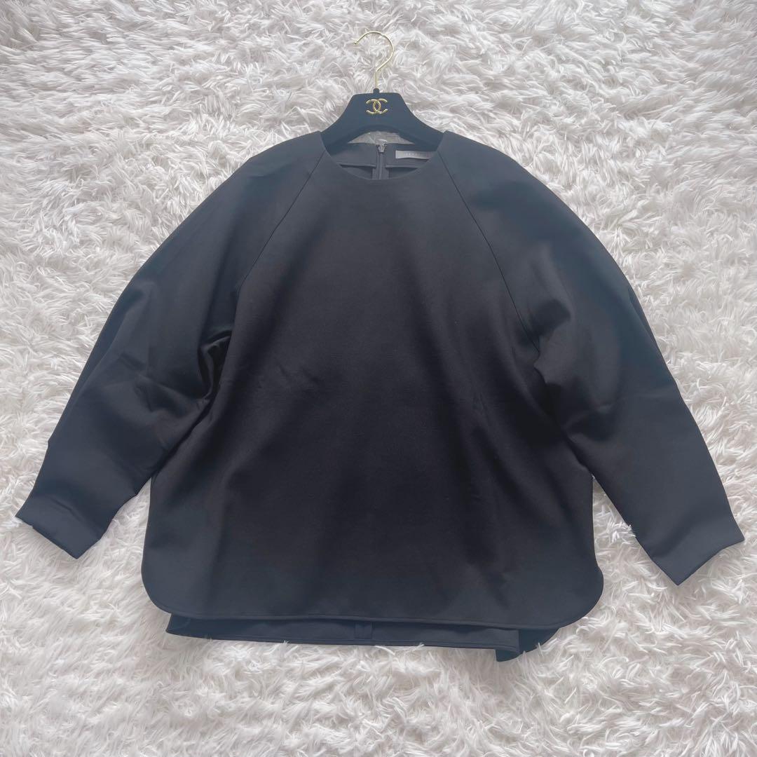 セオリーリュクス FROST STRETCH LEIA プルオーバー黒 38 トップス