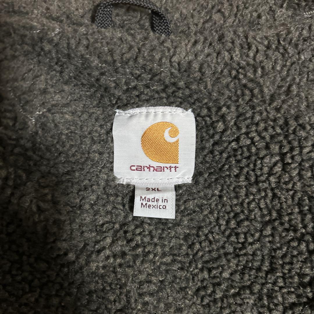 Carhartt グレー ジップアップベスト