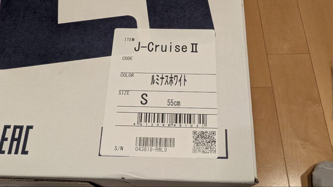 SHOEI J-Cruise2 S ホワイト ジェイクルーズ2 JCruiseⅡ