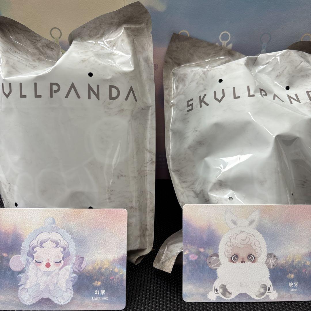 確実正規品　スカルパンダ　mist ぬいぐるみ POPMART SKULLPANDA スカルパンダ Mist ぬいぐるみ - メルカリ
