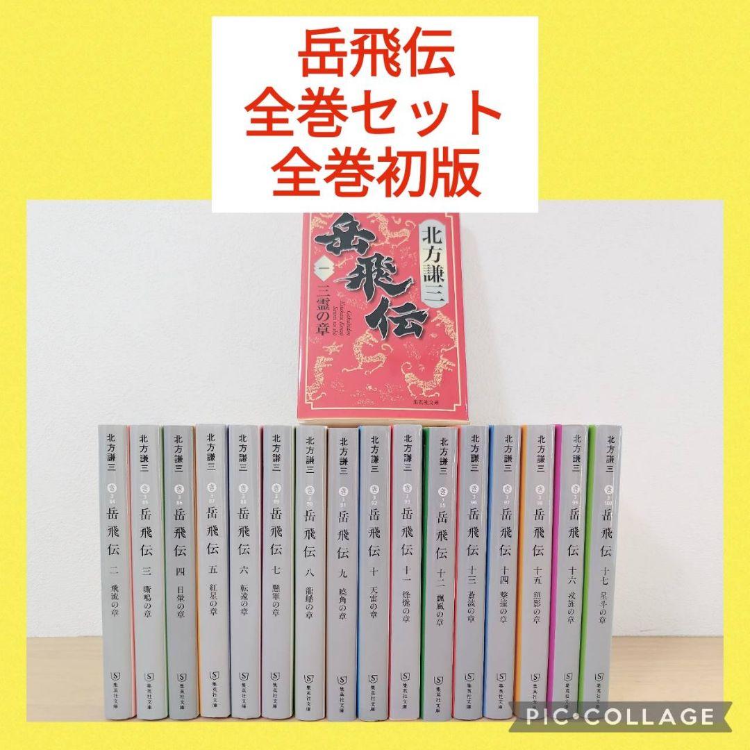 全巻初版】岳飛伝 1〜17巻 全巻セット 北方謙三 - 文学・小説