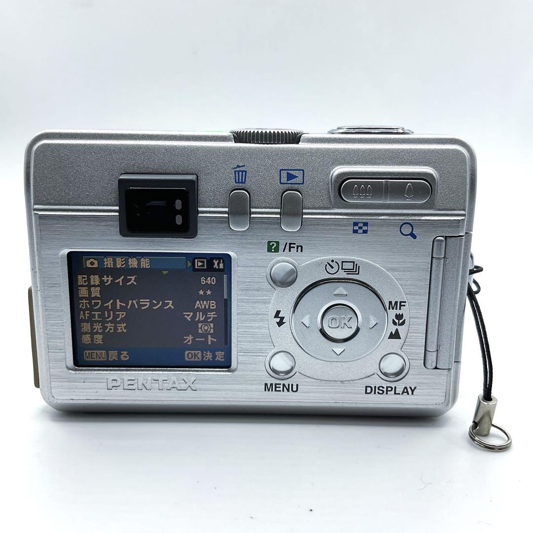 PENTAX Optio S40 デジタルカメラ　動作確認済02