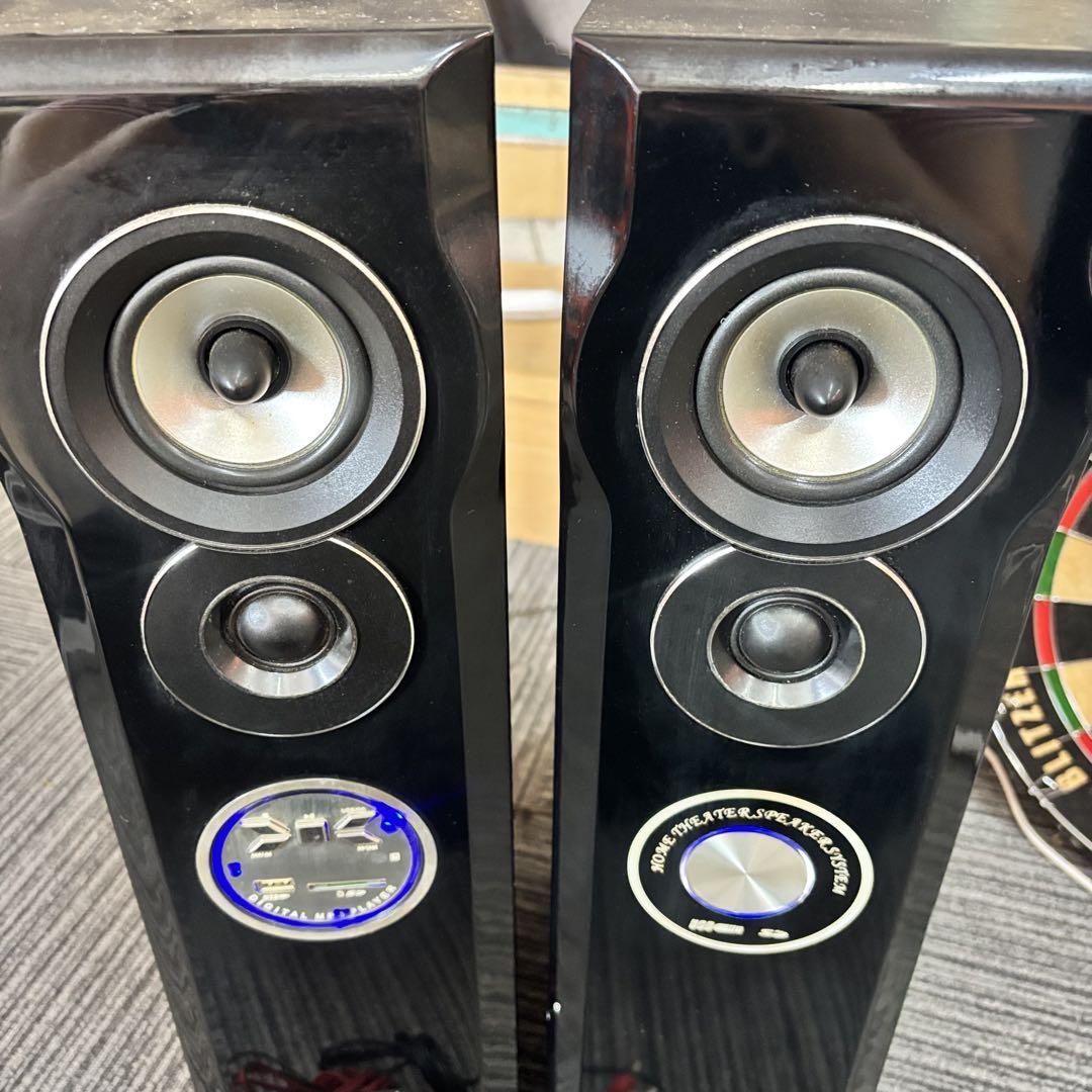 フューズ fuze 2ch ダブルウーファータワースピーカー デジタル フューズ fuze 2ch ダブルウーファータワースピーカー デジタル
