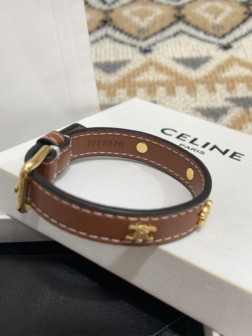 CELINE セリーヌ レザー ブレスレット
