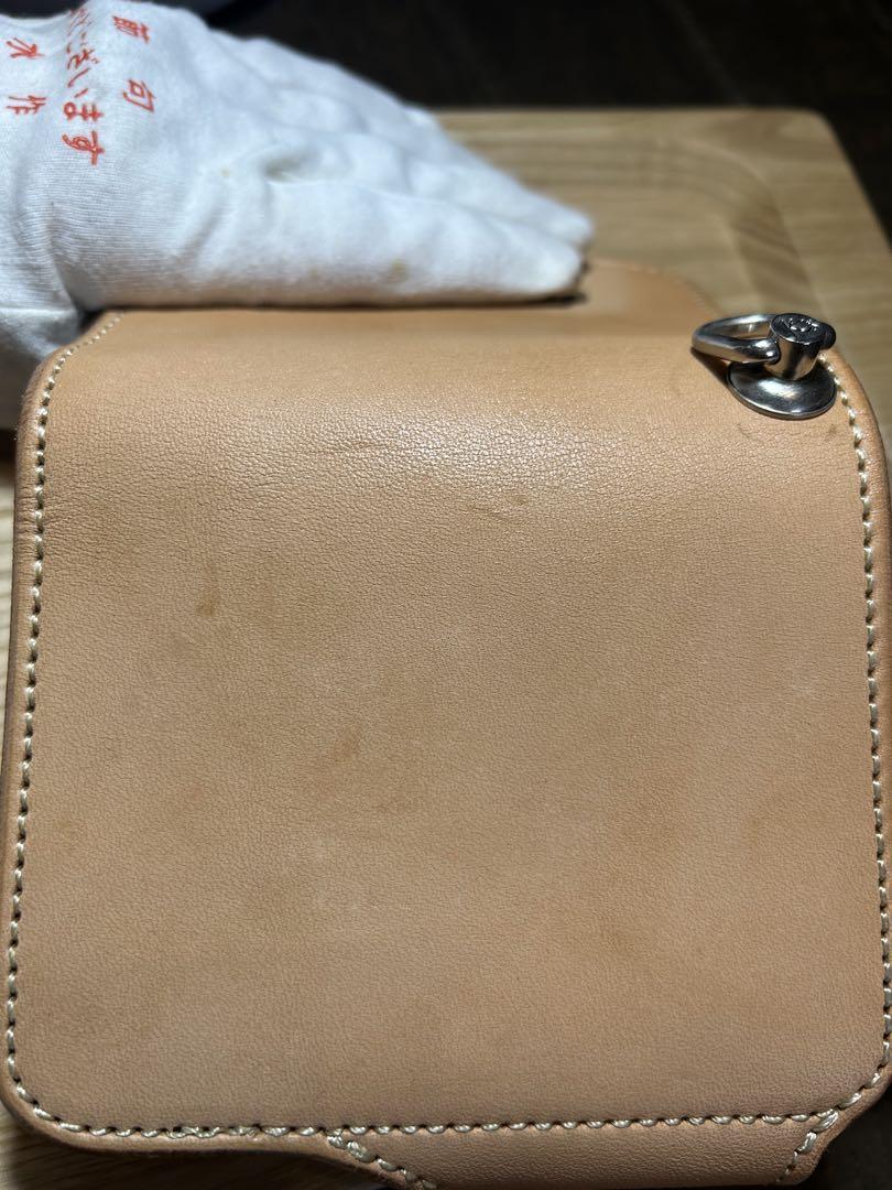 KG's LEATHER CRAFT 二つ折り財布　新品未使用
