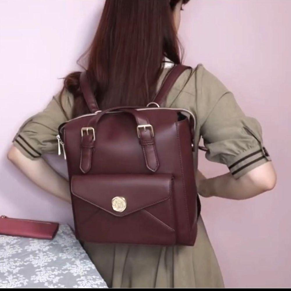 青木美沙子 ニナス リュック レッド 赤の通販 by かな's shop