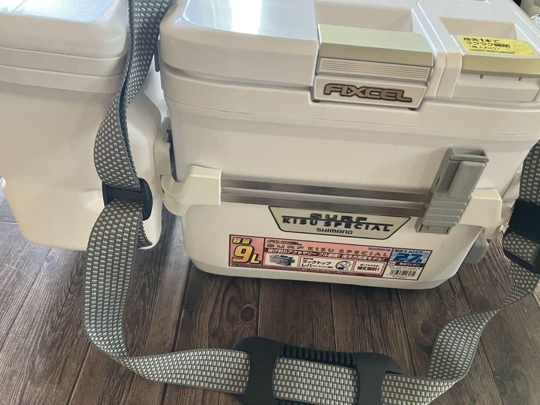 新品・未使用 シマノ キス スペシャル リール・クーラーボックスセット売り