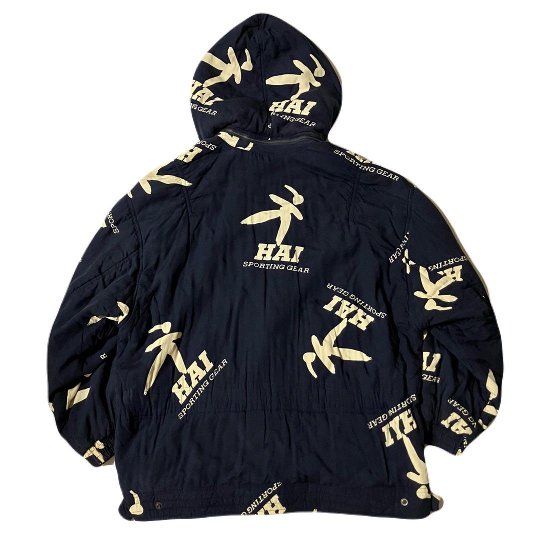HAI SPORTING GEAR 中綿ブルゾン 総柄 イッセイミヤケ HAI SPORTING GEAR 中綿ブルゾン 総柄 イッセイミヤケ