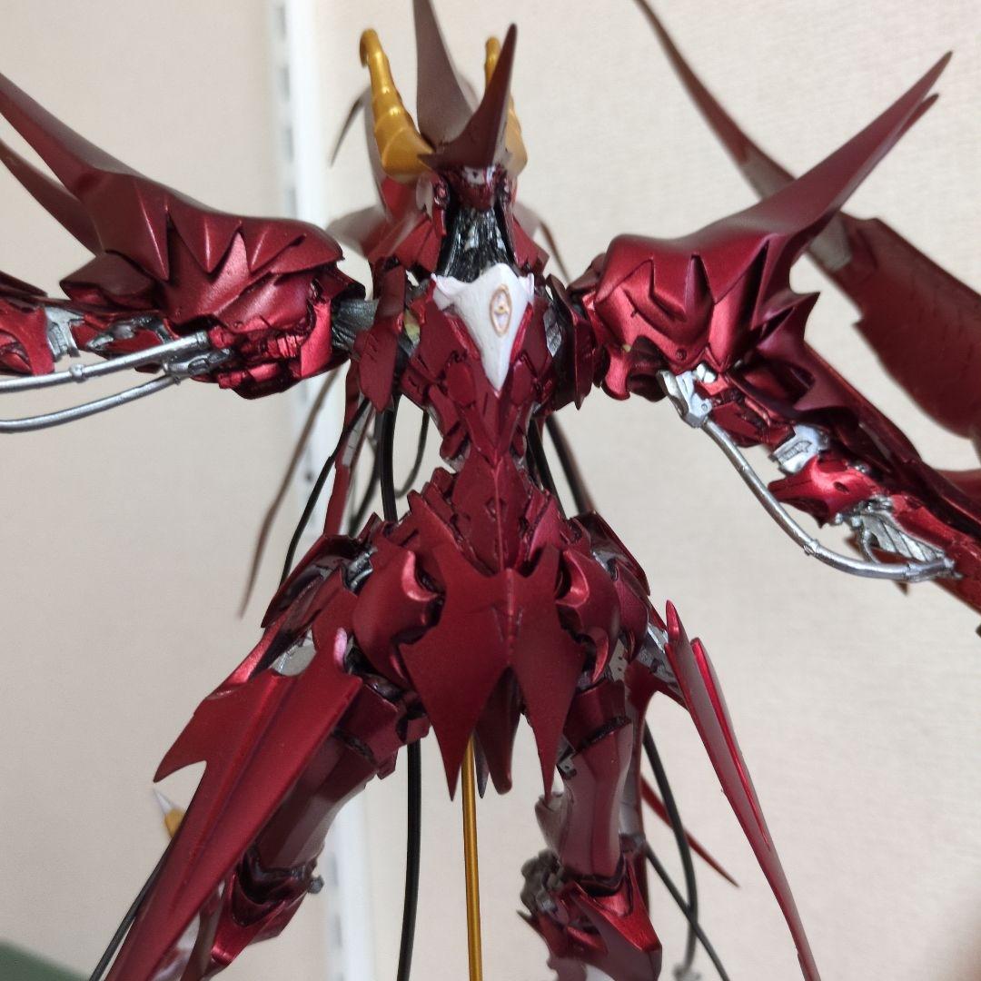 ファイブスター物語ガレージキット 1/100 イェンシーエンシー焔