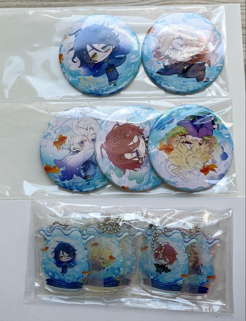 泡沫のユークロニア -trail- あみあみ特典 缶バッジ＆アクキー