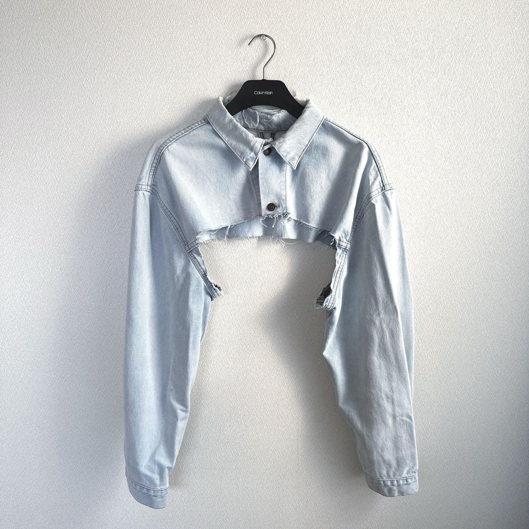 LEVI’S US古着 デニム クロップドトップス リメイク品