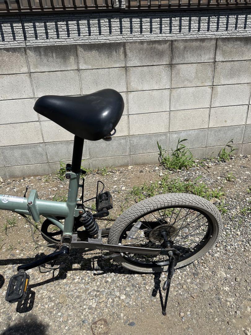 CUBE 折りたたみ自転車 緑