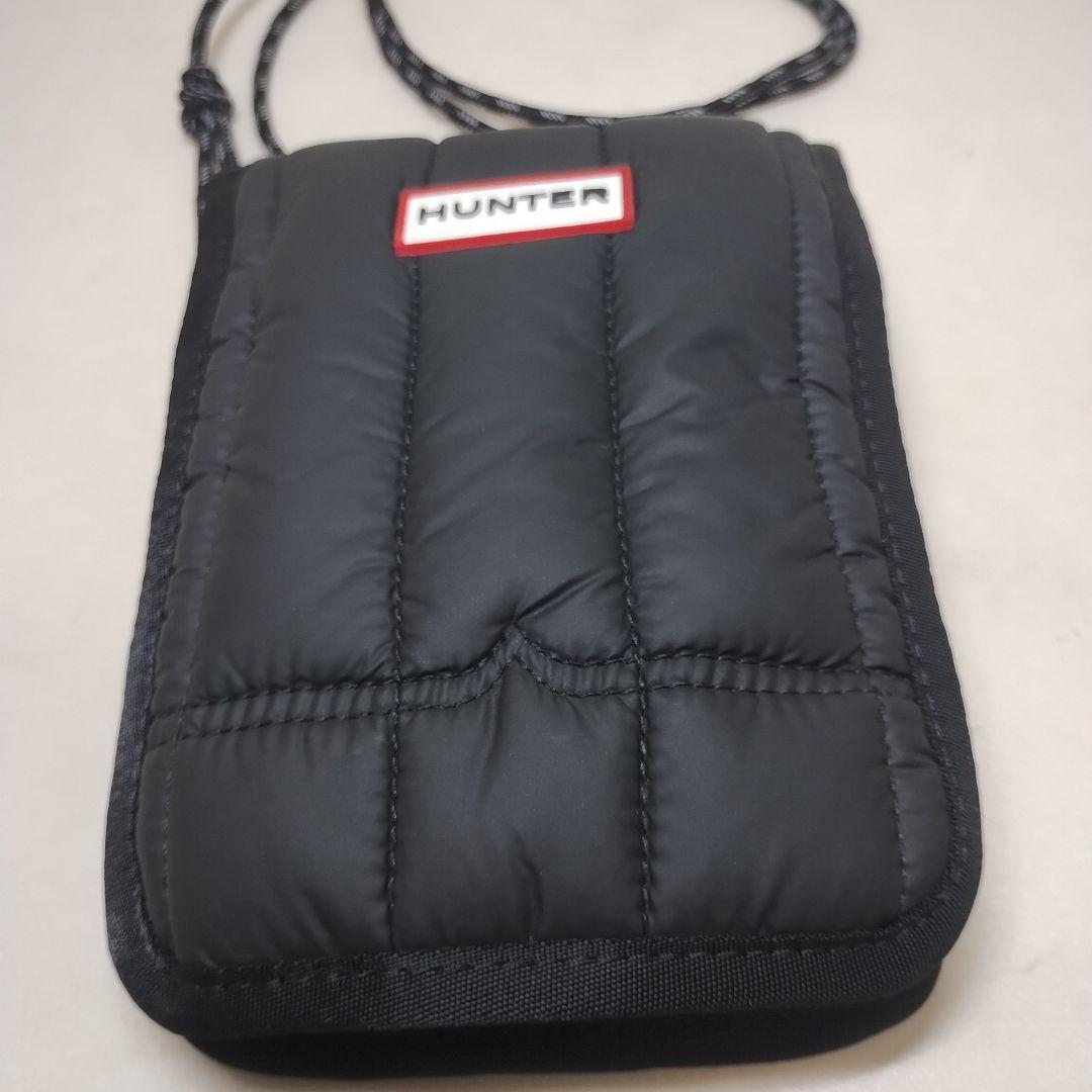 HUNTER イントレピット　パファー　フォーン　ポーチ　美品