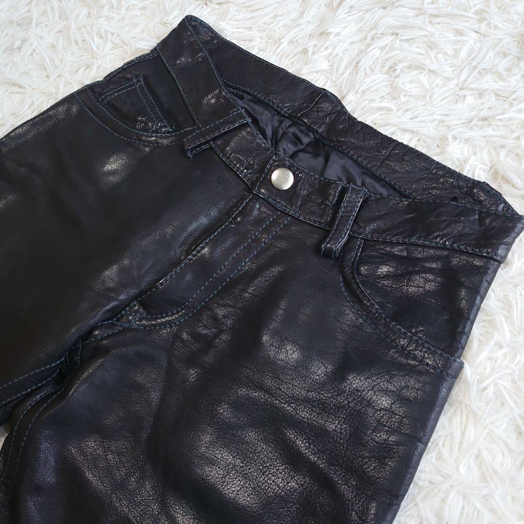 non concept brand 牛革 レザーパンツ 上野商会 W30