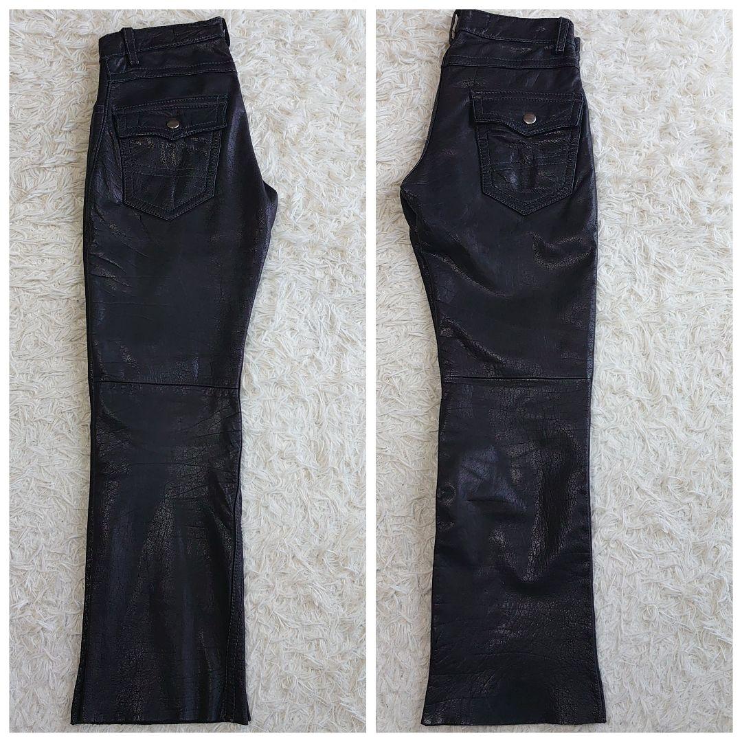 non concept brand 牛革 レザーパンツ 上野商会 W30