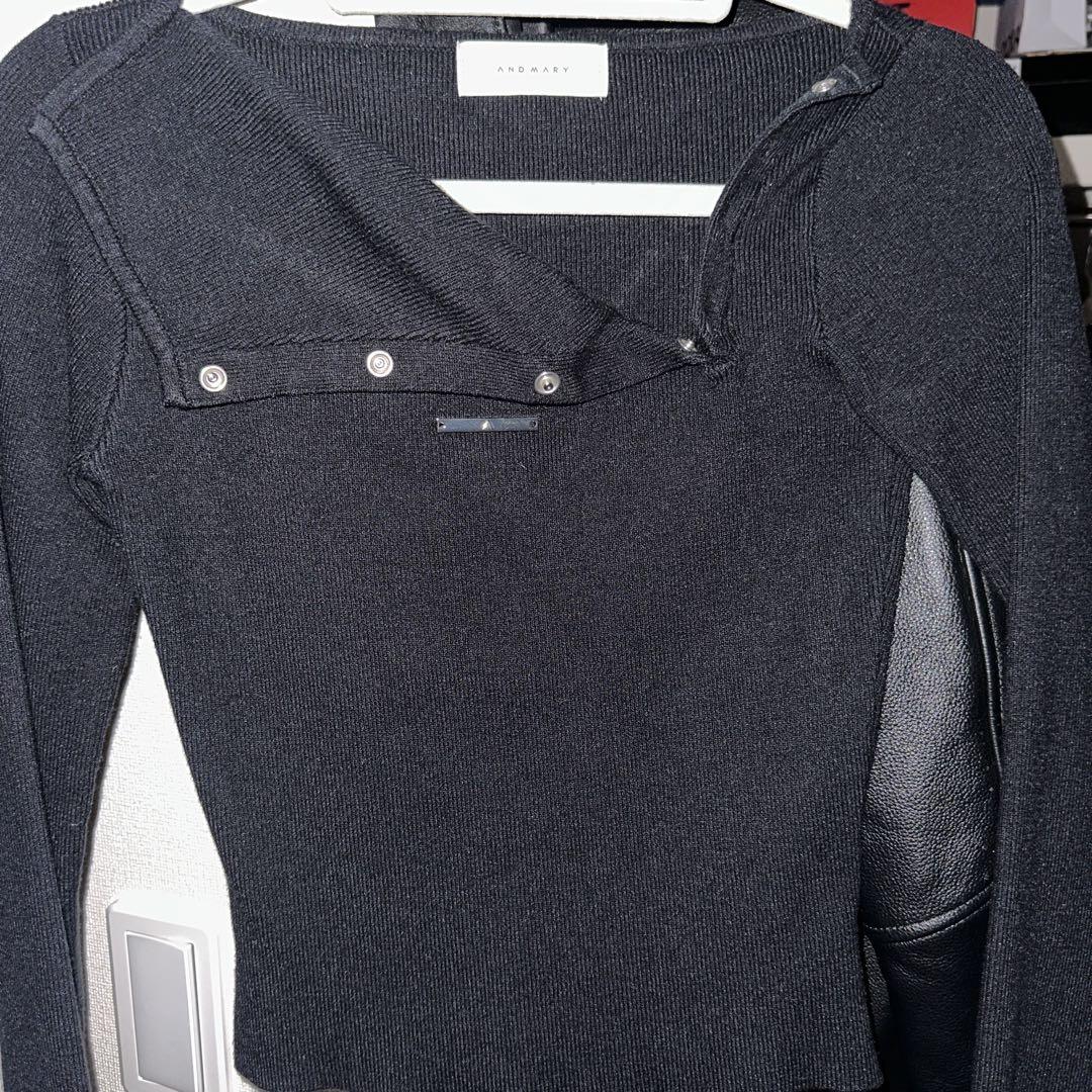 トップス andmary eva knit tops
