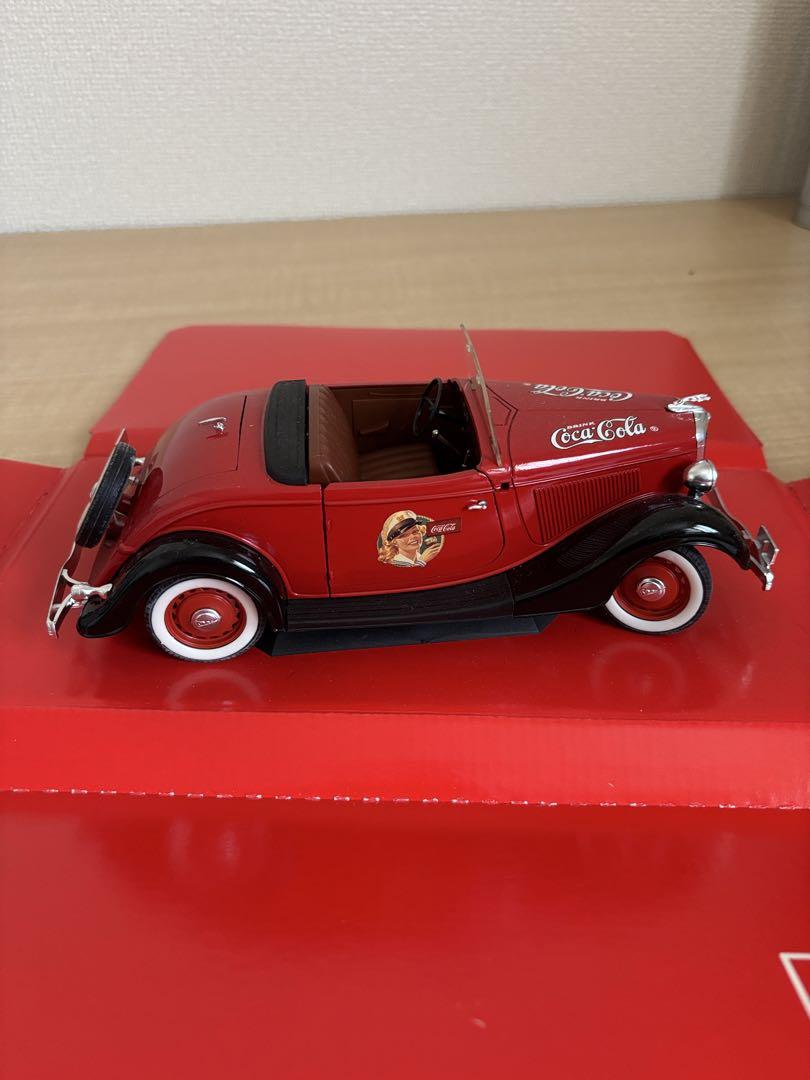 超レア　コカコーラ 1/19 1934 フォード ロードスター フランス製