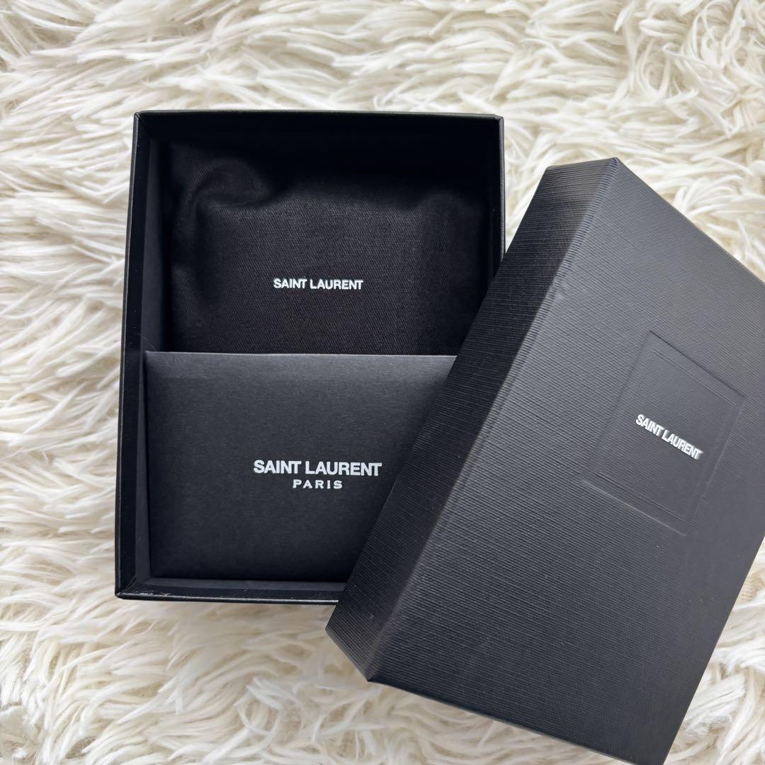 【付属品あり✨】 サンローラン 6連 キーケース ゴールド YSL ブラウン系