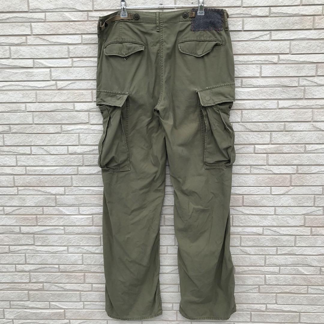 R.H. VINTAGE 迷彩　カーゴパンツ ロンハーマン ロンハーマンヴィンテージ R.H.VINTAGE カーゴパンツ カーキ L
