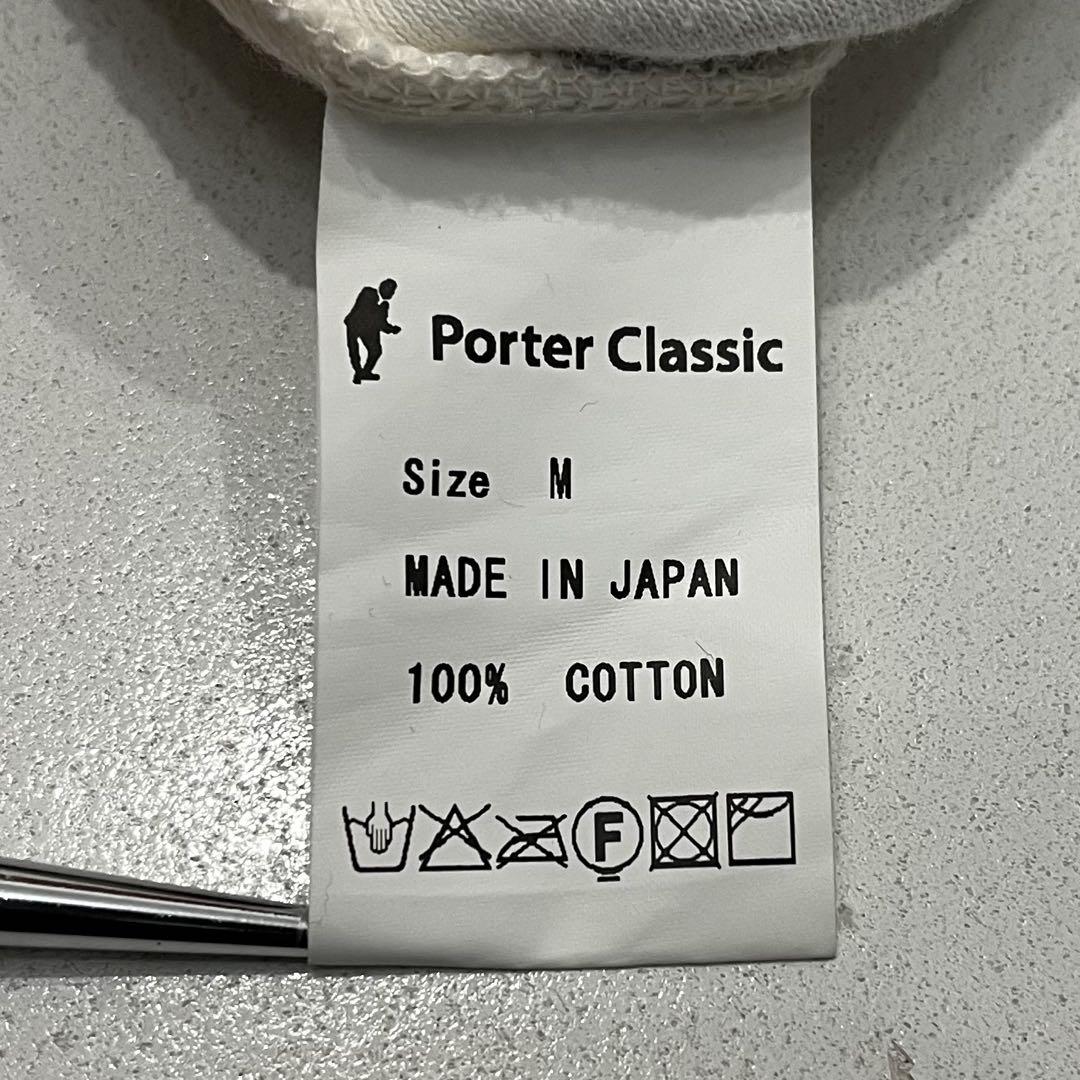 美品 ポータークラシック アーティスト ボーダー タートル ロンT シャツ M