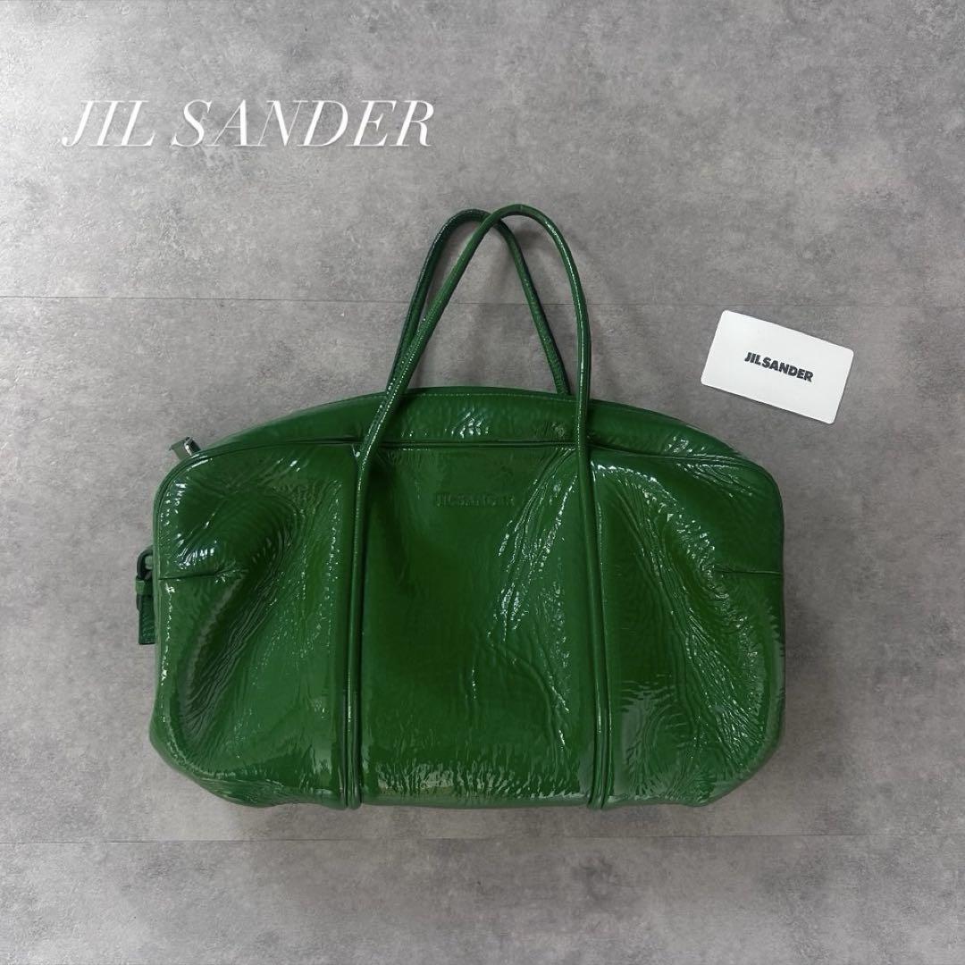 【超希少❗️】archive jil sander 2way bagパテントレザー