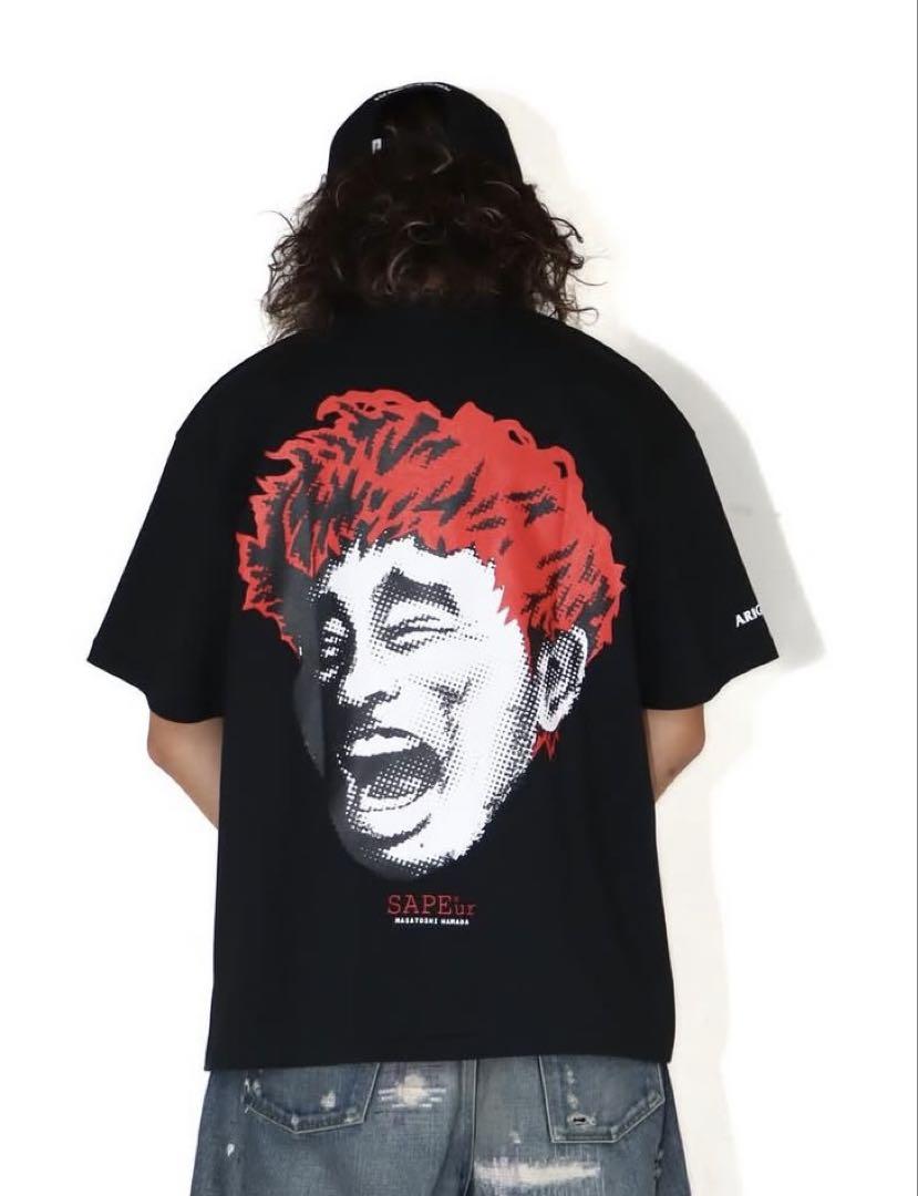 サプール SAPEur 浜ちゃんコラボ　college football tee サプール SAPEur 浜ちゃんコラボ college football tee（XL