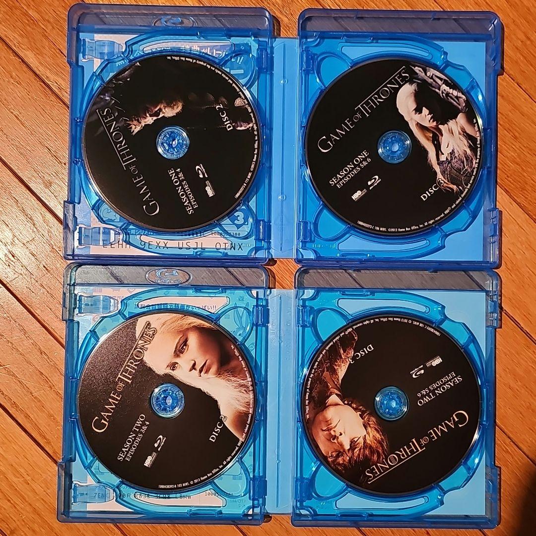 ゲーム・オブ・スローンズ Blu-ray ボックスセット 第1・第2シーズン