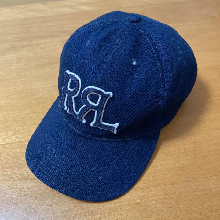 RRL 正規品 本物 コットンツイル ベースボール キャップ インディゴ 激レア