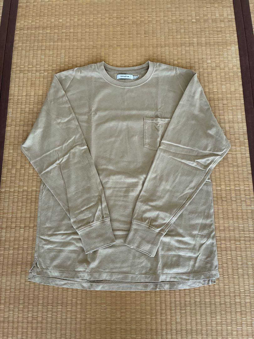 nonnative DWELLER L/S TEE COTTON 茶 23AW