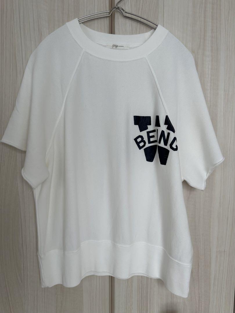 新品タグ付 プラージュ Plage スウェット 半袖 トップス 定価17600