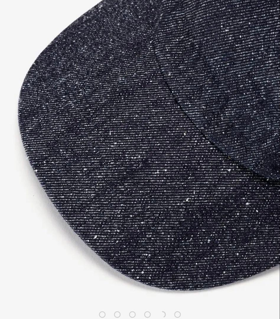 未使用新品　タグ付き　キジマタカユキ　キャップ　デニム　ネイビー